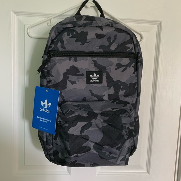 adidas Other - ADIDAS Orignals National Black Camo Backpack